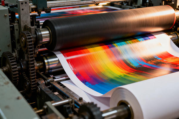 橡胶滚轮应用于印刷行业